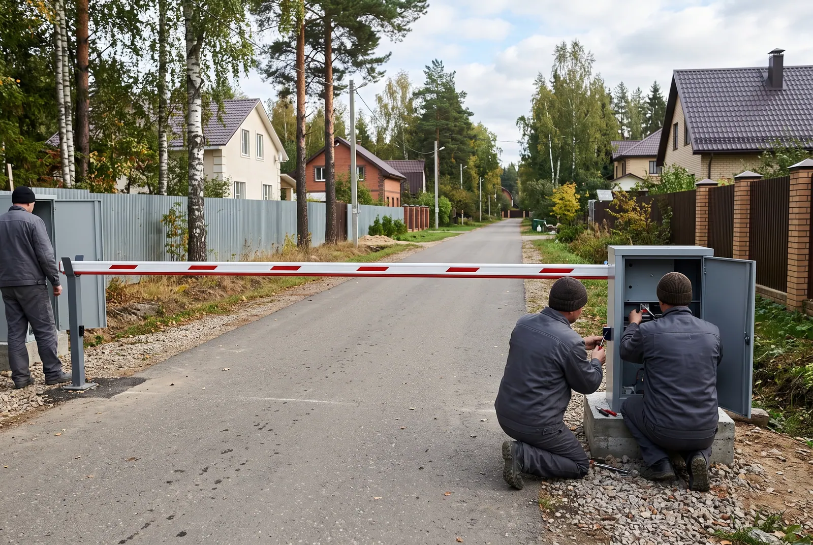 Установка шлагбаумов в Нижнем Тагиле